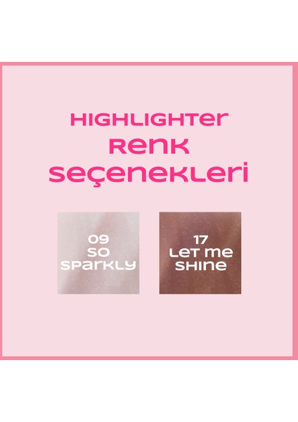 Unfilter Beauty Likit Aydınlatıcı 09 So Sparkly indirimleri