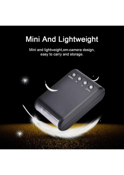 Kamera El Feneri Fotoğraf El Feneri Mini Taşınabilir Dijital Kamera Üstü Sıcak Yuva Montajlı El Feneri Dslr Kameralar Için (Yurt Dışından) fırsatları