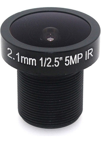 Balık Gözü Lens 2.1mm 5mp Lens Geniş Açı Lens Hd Ağ Lens 180 Derece Geniş Görüş Açısı (Yurt Dışından)