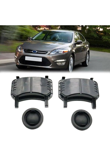 Ford Mondeo Mk4 2008 2009 2010 2011 2012 2013 Için 4 Adet Araba Ön Far Lambası Toz Kapağı Kapağı Kabuğu Toz Kapağı Contası (Yurt Dışından) fiyatları