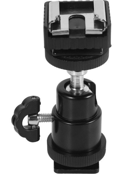 1/4 Inç Dişi Delikli Sıcak Ayakkabı Soğuk Ayakkabı Tabanlı LCD Monitör Adaptörü (Yurt Dışından)