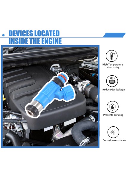 Suzuki Carry Mazda Bt-50 B-2.6 Için 1 Adet Araç Yakıt Memesi Motor Enjeksiyonu Parça Numarası: INP-772 772055K (Yurt Dışından) indirimleri