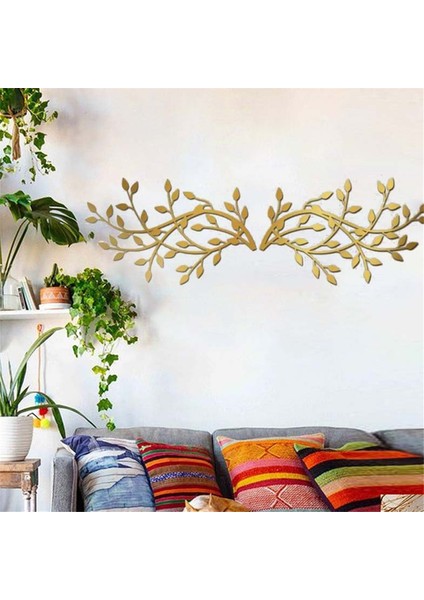 Dal Yaprak Duvar Asılı Dekor Metal Demir Sanat Bitki Zeytin Yaprağı Heykeli Duvar Kolye Ev Arka Plan Süsleri Heykel C (Yurt Dışından) fiyatları