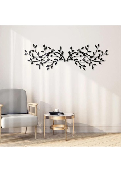 Dal Yaprak Duvar Asılı Dekor Metal Demir Sanat Bitki Zeytin Yaprağı Heykeli Duvar Kolye Ev Arka Plan Süsleri Heykel C (Yurt Dışından) indirimleri