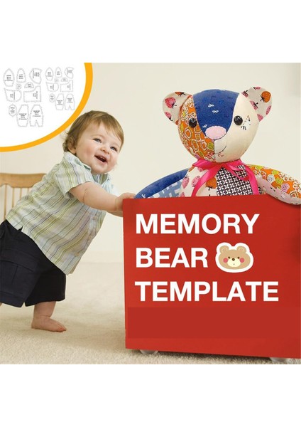 Hafıza Ayısı Dikiş Desenleri, 25 ve 38 cm Hafıza Ayısı Şablon Cetvel Seti, Hafıza Ayısı Şablon Desenleri, Kendin Yap Akrilik Hafıza (Yurt Dışından) fırsatları