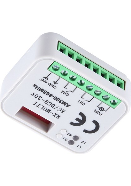 Uzaktan Kumandalı Evrensel Garaj Kapısı Açma Anahtarı Rx Çoklu Frekans 300-868MHZ Alıcı 9-30V 2 Kanal Röle Modülü (Yurt Dışından) modelleri