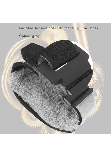 Gitar Perde Telleri Susturucular Susturucular Susturucu Sargılar Akustik Klasik Gitarlar Bas Ukulele Enstrüman Aksesuarları Gri (Yurt Dışından) modelleri