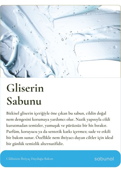 Gliserin Sabunu 3 Adet - Yoğun Nem Destekli Sabun fiyatları