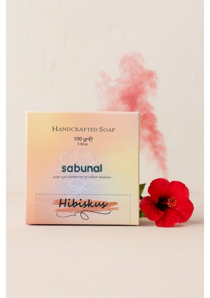 Hibiskus ve Kırmızı Kil Sabunu 4 Adet - Cilt Bakım Sabunu fırsatları