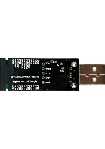 Zigbee 3.0 Silicon Labs Mini EFR32MG21 Evrensel Açık Hub Ağ Geçidi USB Dongle Çip Modülü Zha Ncp Openhab (Yurt Dışından) modelleri
