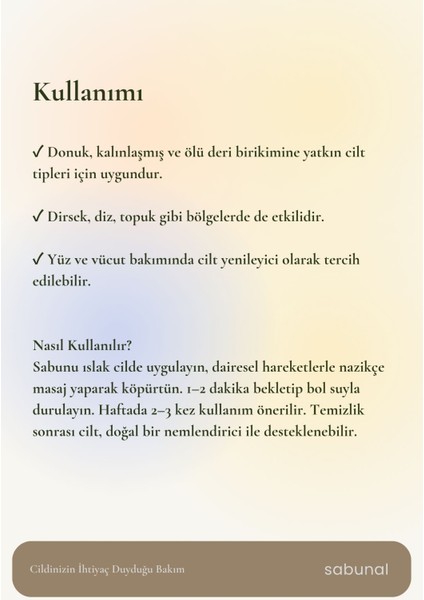 Ruşur Taşı Sabunu 3 Adet - Geleneksel Bakım İçin Bitkisel Temizlik Sabunu modelleri