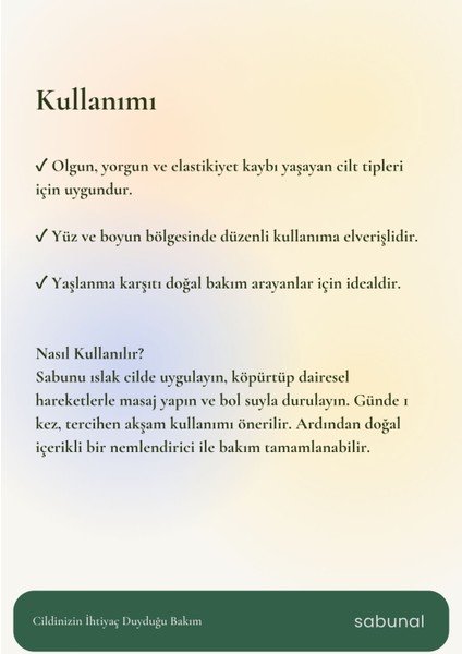 Yosun Sabunu - Cilt Bakımına Uygun Arındırıcı Doğal Sabun 100 gr modelleri