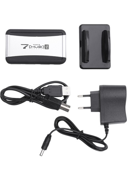 Dizüstü Bilgisayar, Mac Için Çoklu Soketli Güç Kaynağı Yuvasına Sahip 7 USB 2.0 Portlu Harici Hub (Yurt Dışından) fiyatları