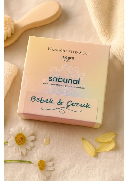 Bebek ve Çocuk Sabunu 4 Adet - Hassas Ciltler İçin Nemlendirici Sabun fırsatları