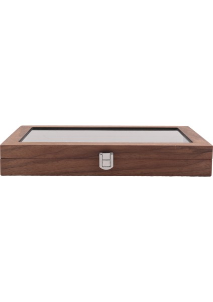 12 Izgara Ceviz Kalem Saklama Tutucu Kalem Kutusu Giyilebilir Ekranlı Öğrenci Hediyesi Toz Önleyici Dikdörtgen Dolma Kalem Kutusu Koleksiyonu (Yurt Dışından)