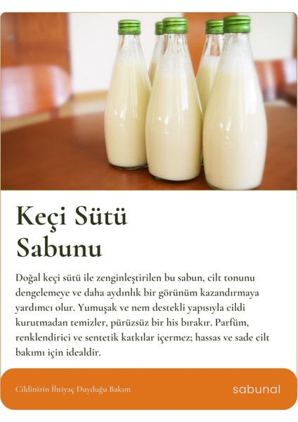 Keçi Sütü Sabunu 3 Adet - Cilt Tonu Dengeleyici ve Aydınlatıcı Sabun fiyatları