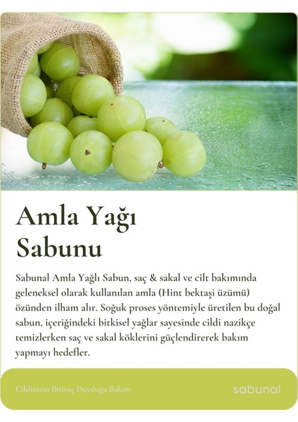 Amla Sabunu - Saç ve Sakal Bakımına Uygun Doğal Sabun 100 gr fiyatları