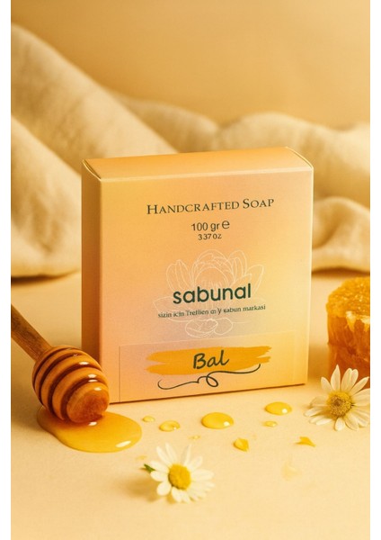 Bal Sabunu - Bitkisel Cilt Bakım Sabunu 100 gr fırsatları