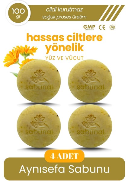 Aynısefa Sabunu 4 Adet - Hassas Ciltler İçin Bitkisel Sabun