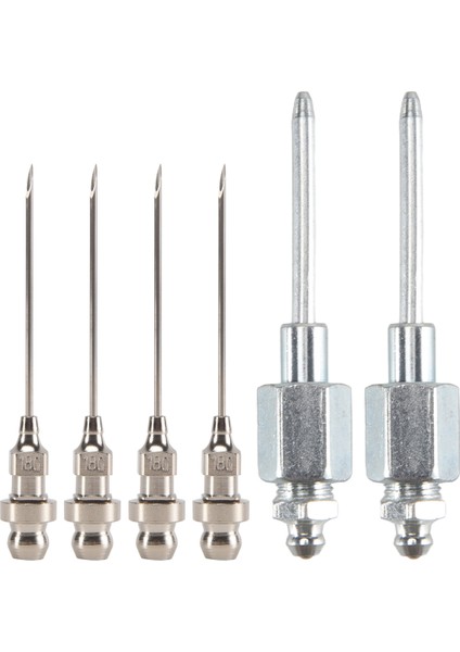 Adet Gres Iğnesi Ucu Seti, Çelik Gres Ucu Iğne Dağıtıcı Gres Enjektörü Iğne Gres Adaptörü Bağlantı Aleti (Yurt Dışından)