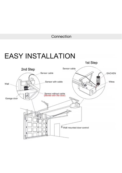 Ewelink Wifi Akıllı Garaj Kapısı Açma Anahtarı Garaj Kapısı Kontrol Cihazı App Uzaktan Kumanda Hub Gerektirmez (Yurt Dışından) fırsatları