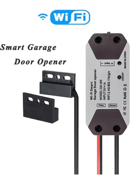 Ewelink Wifi Akıllı Garaj Kapısı Açma Anahtarı Garaj Kapısı Kontrol Cihazı App Uzaktan Kumanda Hub Gerektirmez (Yurt Dışından) indirimleri