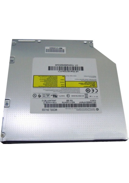 DVD CD Rw Yazıcı 9,5 mm Dahili Sata Optik Disk Sürücüsü Dizüstü Bilgisayar DVD Yazıcı SU-208 (Yurt Dışından)