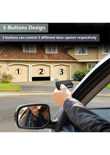 Liftmaster Chamberlain Genie 300-390MHZ Uzaktan Kumanda ile Uyumlu Evrensel Garaj Kapısı Açma Uzaktan Kumandası (Yurt Dışından) indirimleri