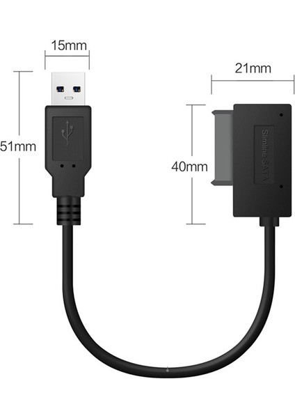 35 cm USB Adaptörü Pc 6p + 7p CD DVD Rom Sata'dan USB 2.0 Dönüştürücü Ince Sata 13 Pin Sürücü Kablosu Pc Dizüstü Bilgisayar Için (Yurt Dışından) indirimleri