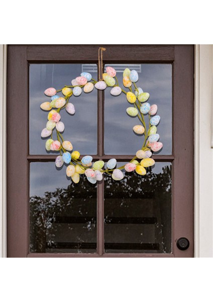 Ön Kapı Için Paskalya Çelenkleri Paskalya Yumurtaları Çelengi Ön Kapı Askı Çelenkleri Yapay Çiçek Çelengi (Yurt Dışından) fiyatları