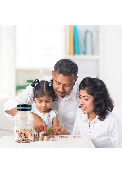 Adet Kuma Para Kutusu Kavanoz 1.8l Sayaç Dijital LCD Sayma Para Para Kutusu Paraları Saklama Kutusu Kavanoz, D (Yurt Dışından) fırsatları