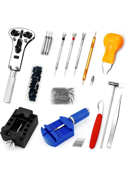 Saat Tamir Takımı (147 Parça) Saat Tamir Takımı Kayış Çıkarıcı Alt Açıcı Saat Tamir ve Ayarlama Aletleri (Yurt Dışından) fırsatları