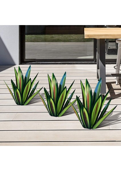 Tekila Rustik Heykel, Dıy Metal Agave Bitkiler Açık Bahçe Estetik Işaretleri Veranda Figürler Yard Sanat Dekorasyon A (Yurt Dışından) modelleri