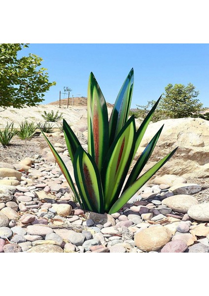 Tekila Rustik Heykel, Dıy Metal Agave Bitkiler Açık Bahçe Estetik Işaretleri Veranda Figürler Yard Sanat Dekorasyon A (Yurt Dışından) fırsatları