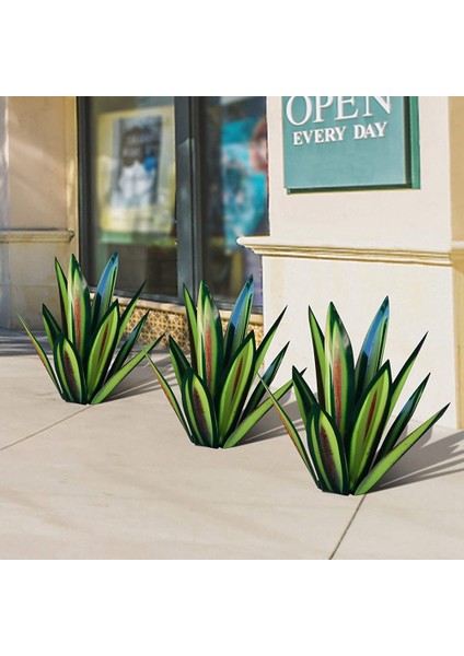 Tekila Rustik Heykel, Dıy Metal Agave Bitkiler Açık Bahçe Estetik Işaretleri Veranda Figürler Yard Sanat Dekorasyon A (Yurt Dışından) indirimleri