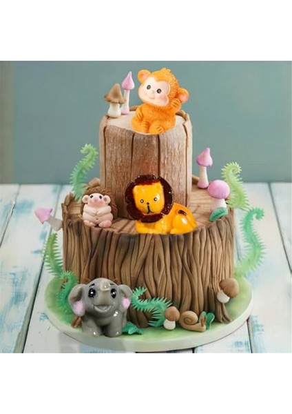 50 Adet Mini Orman Hayvanları Figürleri Reçine Aslan Vahşi Hayvan Minyatür Figürleri Bahçe Yosun Manzarası Için (Yurt Dışından) modelleri