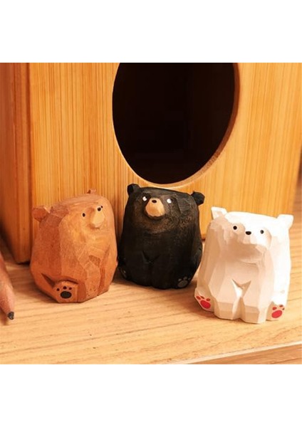 El Yapımı Sevimli Ayı Dekorasyonu Masa Heykeli Sevimli Ev Dekoru, Öğretmenler, Meslektaşlar ve Arkadaşlar Için Hediyeler (Yurt Dışından) fırsatları