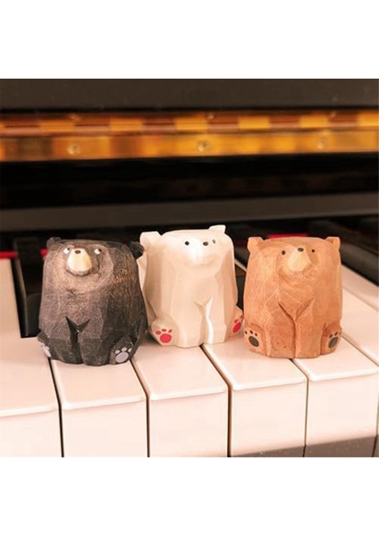 El Yapımı Sevimli Ayı Dekorasyonu Masa Heykeli Sevimli Ev Dekoru, Öğretmenler, Meslektaşlar ve Arkadaşlar Için Hediyeler (Yurt Dışından) indirimleri