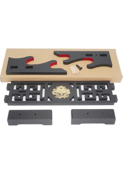 Yastıklı Standı Ekran Kadife Korumak Rafı Katana Genji Japon Tapınakçı Standı-Ejderha (Yurt Dışından) indirimleri