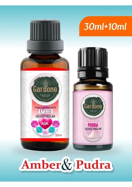 Amber Aşk 30ML 10 ml Pudra Uçucu Yağ Buhurdanlık Yağı Doğal Uçucu Yağ Oda Kokusu Uçucu Yağlar