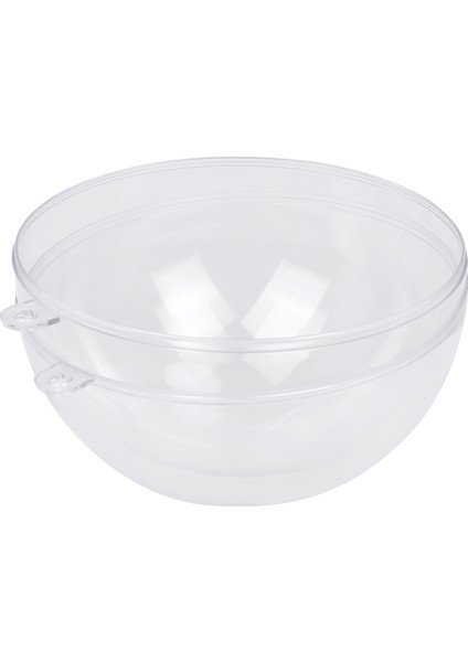 1 Adet Düğün Noel Ağacı Asılı Süslemeler Top Şeffaf Açık Plastik Şeffaf Süs Çocuklar Kendin Yap Parti Malzemeleri 10CM (Yurt Dışından)