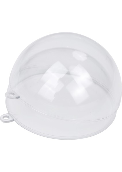 1 Adet Düğün Noel Ağacı Asılı Süslemeler Top Şeffaf Açık Plastik Şeffaf Süs Çocuklar Kendin Yap Parti Malzemeleri 10CM (Yurt Dışından) modelleri