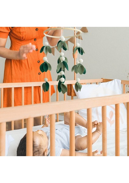 Erkek ve Kız Beşik Keçe Kumaş Boncuk Yatak Çan Bebek Çocuk Odası Yatak Asılı Dekorasyon (Yurt Dışından) modelleri