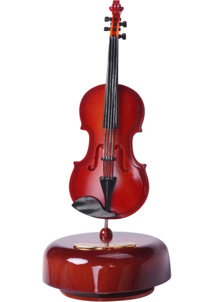 Keman Müzik Kutusu, Dönen Müzik Tabanı, Klasik Müzik Kutusu Enstrümanı, Erkek Kız Doğum Günü Noel Için Hediye (Yurt Dışından)