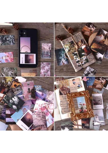 300 Parça Washi Kağıt Etiket Seti Günlük Manzara Yaşam Şeyler Seyahat Kawaii Çıkartmalar Estetik Çıkartmalar Scrapbooking Için (Yurt Dışından) fırsatları