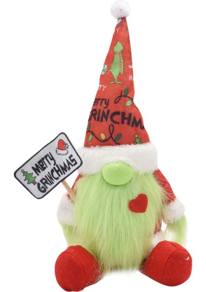 Noel Cücesi Mutlu Noeller Noel Baba Yüzsüz Bebek Isveç Tomte Nisse Noel Süslemeleri Noel Partisi Masa Dekoru (Yurt Dışından)