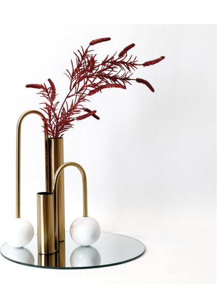 Demir Vazo Oturma Odası Yatak Odası El Sanatları Dekorasyon El Sanatları Dekorasyon Çiçek Düzenlemesi Ev Dekorasyonu, Altın L (Yurt Dışından) fırsatları