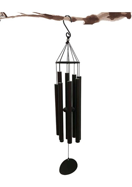 Rüzgar Çanları Açık Büyük Derin Ton 8 Metal Tüpler Ev Bahçe / Bahçe / Balkon Dekoru Için Rüzgar Çanları (Yurt Dışından) fiyatları