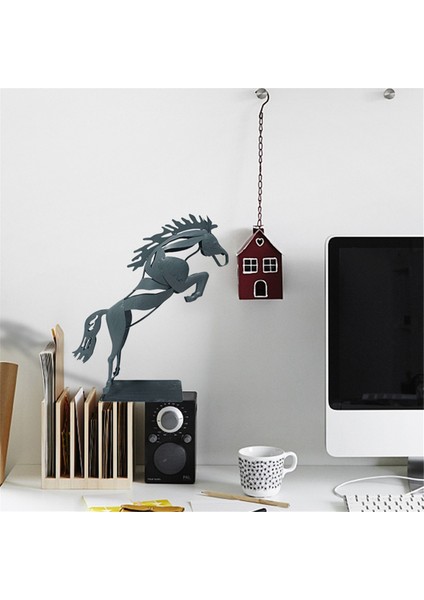 At Heykeli Süslemeleri El Yapımı Gerçekçi At Ayakta Heykeli Masa Süslemeleri (Yurt Dışından) indirimleri