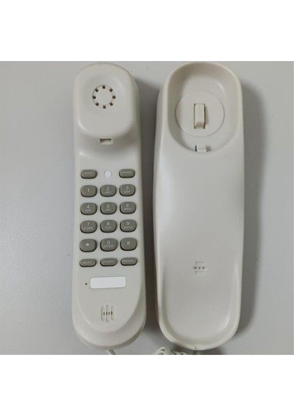 Kablolu Duvar Telefonu, Otel Küçük Telefonu, Ev/banyo/okul/ofis Için Uygun Sabit Duvar Telefonu, Beyaz (Yurt Dışından) indirimleri